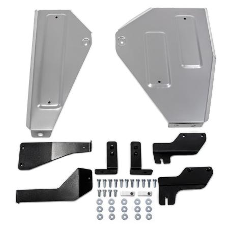 Защита топливного бака для Nissan Qashqai Россия 4WD (2015-2019) 2 части № 333.4149.1