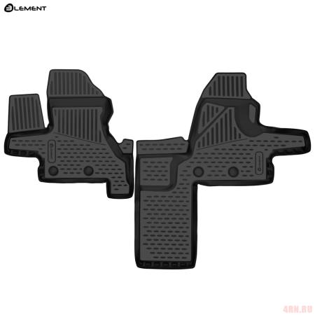 Коврики салона для Sollers Atlant (2022-2025) 2 шт. № ELEMENTAN0454210k.F