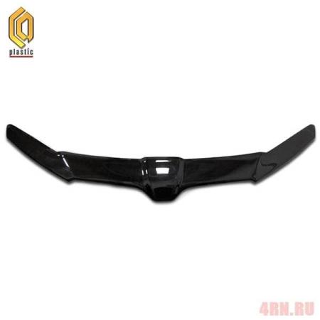 Дефлектор капота CA Plastic "Exclusive" Classic черный для Skoda Octavia A7 (2013-2020) № 2010060109238