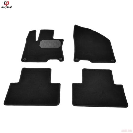 Коврики салона текстильные для Geely Coolray (2020-2025) № NPA10-VTe240-570-1