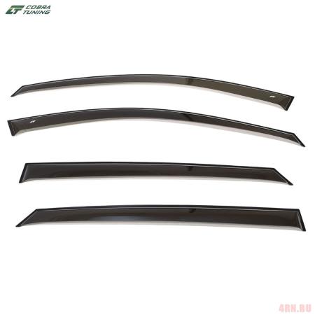 Дефлекторы окон Cobra для Kia Carens (2006-2012) № K10106