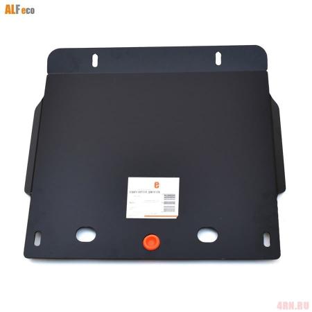 Защита картера, КПП и раздаточной коробки для Volkswagen Amarok Double Cab (2010-2021) 3 части № ALF2635