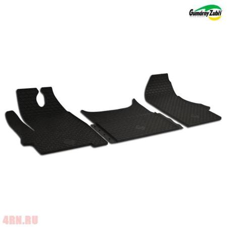 Коврики салона Gumarny Zubri для Iveco Daily (2014-2025) с фиксаторами № ST 32-00397