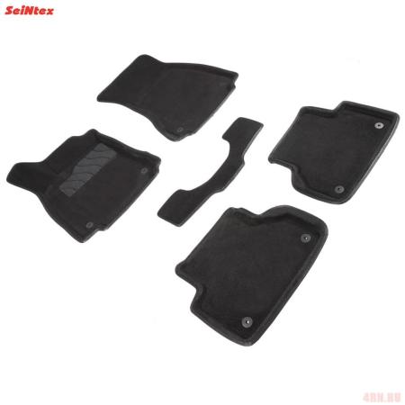 Коврики салона 3D текстильные для Audi A4 (2015-2025) № 87329