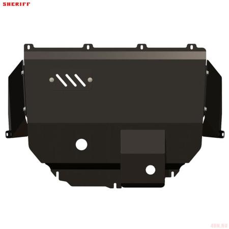 Защита двигателя и КПП для Fiat Ducato сборка Соллерс (2006-2025) № 07.1488