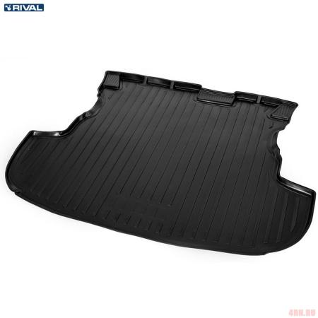 Коврик в багажник Rival для Mitsubishi Outlander (2012-2022) без органайзера № 14002004