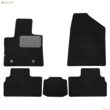 Коврики салона текстильные Premium для Changan UNI-V (2022-2025) 5 шт. № KLEVER0309200422110kh