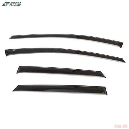 Дефлекторы боковых окон Cobra для Kia Ceed хэтчбек 5дв. (2012-2018) № K13112