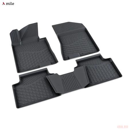 Коврики салона для Hyundai Elantra (2018-2020) № 1010211