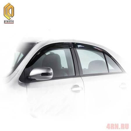 Дефлекторы окон CA Plastic Classic полупрозрачные для Zotye Z300 (2012-2017) № 2010030311951