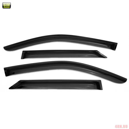 Дефлекторы боковых окон для Toyota Fortuner (2015-2025) № STOFOR1532