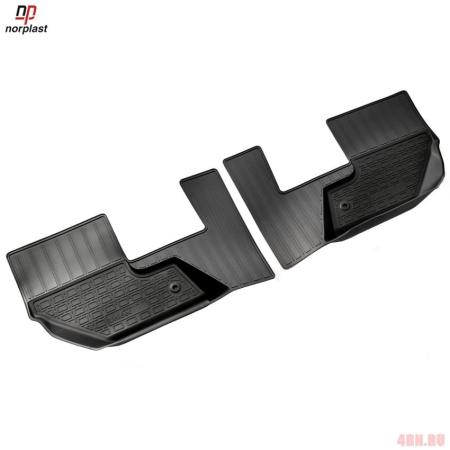 Коврики салона Norplast для Volvo XC90 (2015-2025) 3-й ряд № NPA00-C96-781