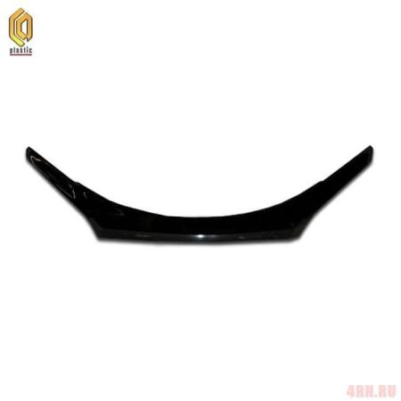 Дефлектор капота CA Plastic Classic черный "Exclusive" для Ford Focus 2 хэтчбэк (2005-2008) № 2010060114195