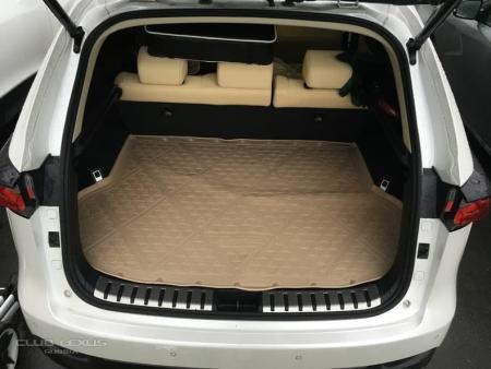 Коврик багажника оригинальный для Lexus NX (2014-2021) бежевый № KFMTN-X2300-RN