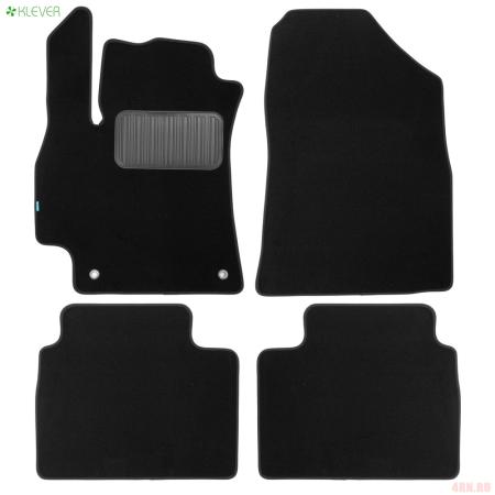 Коврики салона текстильные Premium для Hyundai Elantra седан (2021-2025) № KLEVER0502007022110kh