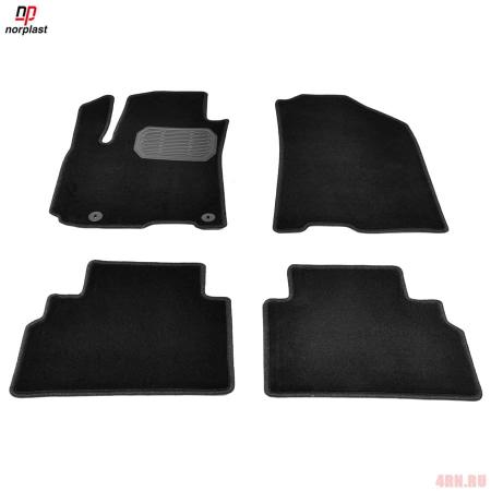 Коврики салона Norplast текстильные для Kia Soul (2019-2025) № NPA10-VTe430-710