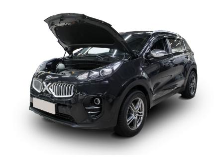 упоры капота для kia sportage (2016-2021) 2 шт. № ukispo021