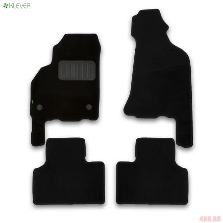 Коврики салона Klever текстильные Standart для Lada (ВАЗ) Priora универсал (2009-2018) № KLEVER02522901210kh