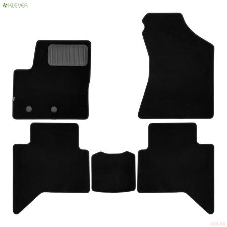 Коврики салона текстильные Premium для Changan Hunter Plus (2023-2025) 5 шт.. № KLEVER0309200622110kh