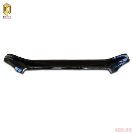 Дефлектор капота CA Plastic "Exclusive" Classic черный для Volvo XC90 (2015-2025) № 2010060111507