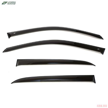 Дефлекторы боковых окон для Smart ForFour (2014-2021) № S80115
