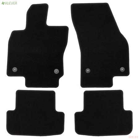 Коврики салона текстильные Econom для Skoda Karoq (2020-2025) № KLEVER01452001200k
