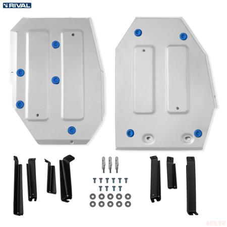 Защита топливного бака для GAC GS8 (2023-2025) 4WD, АКПП № 333.3407.1