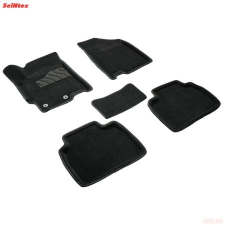 Коврики салона 3D текстильные для JAC J7 (2020-2025) № 98623