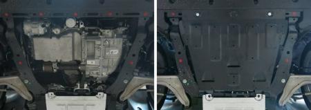 Защита двигателя и КПП для Ford Mondeo (2015-2022) № 111.1849.1