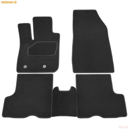 Коврики салона текстильные для Renault Duster (2021-2025) № 2529005400