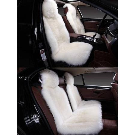 Комплект накидок из натурального меха (длинный ворс, из кусков класс В) № KOMPD025B