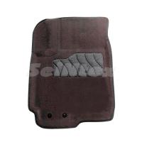 Изображение коврики салона 3d текстильные для kia сerato (2009-2013) серые № 71724