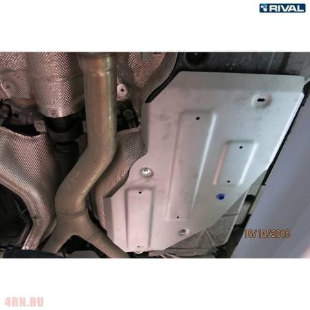 Защита топливного бака для Mercedes GLE-Class (вкл. Coupe) (2015-2019) 2 части № 333.3931.1