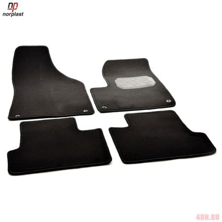 Коврики салона Norplast текстильные для Jeep Cherokee (2014-2023) № NPA00-Vte-390-082a