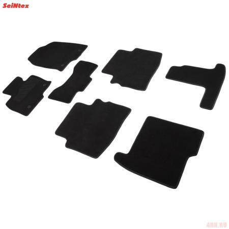 Коврики салона Lux текстильные для Mazda CX-9 (2016-2025) № 90204