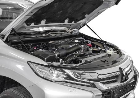 упоры капота для mitsubishi l200 (2015-2023)/pajero sport (2016-2023) 2 шт. № umil20021