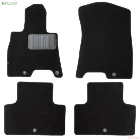 Коврики салона текстильные Premium для Genesis GV80 (2020-2025) № KLEVER0502007222110kh