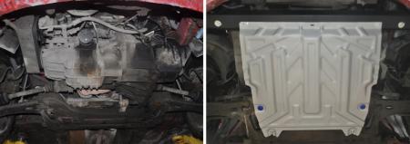 Защита двигателя и КПП для Ford Fusion (2002-2012) № 333.1806.1