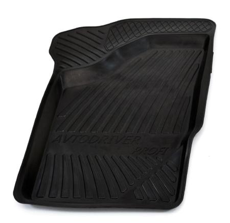 Коврики салона Avtodriver резиновые для Lada (ВАЗ) Калина (2013-2025) № ADRJET004