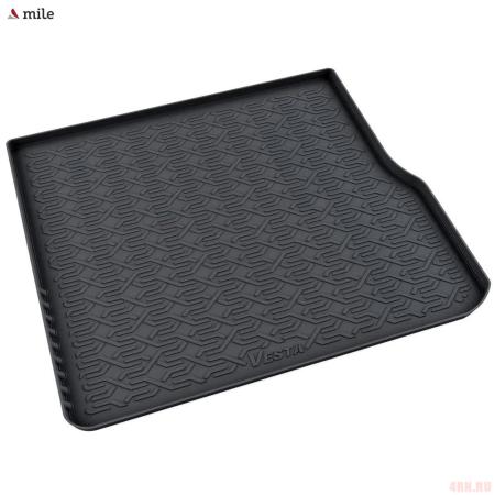 Коврик багажника для Lada (ВАЗ) Vesta Cross универсал (2017-2025) для комплектаций с фальш-полом № 2030531