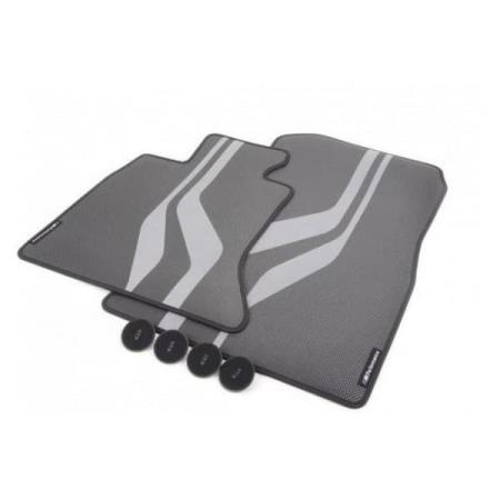 Коврики салона передние текстильные M Performance оригинальные для BMW 5-Серия (F10) седан (2010-2016) № 51472365217