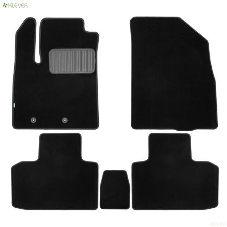 Коврики салона текстильные Premium для Dong Feng Shine Max (2022-2024) 5 шт. № KLEVER0509600822110kh