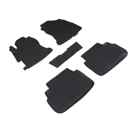 Коврики салона с высоким бортом для Subaru XV (2017-2023) № 91026