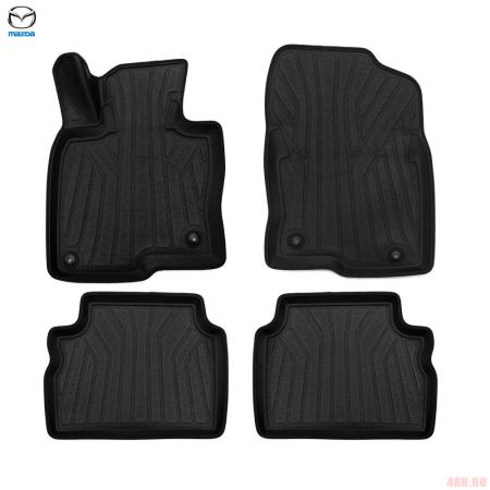 Коврики салона оригинальные для Mazda CX-5 (2017-2025) № 8300-77-1458