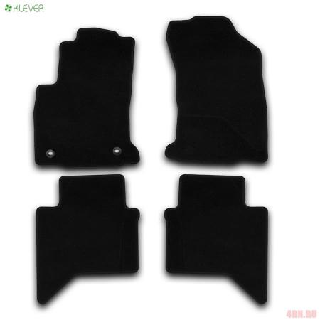 Коврики салона Klever текстильные Econom для Toyota Hilux (2015-2025) № KLEVER01489801200k