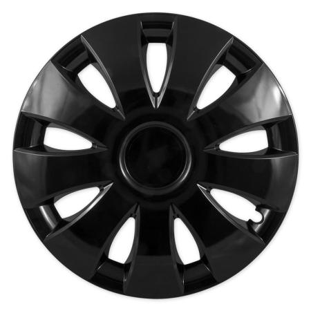 Колпаки Jestic R16 Aura черные 4 шт. № 16-073-CZ