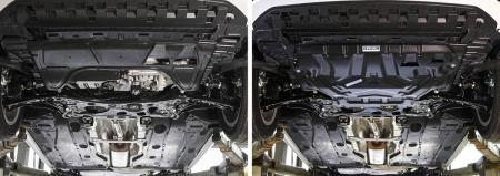 Защита двигателя и КПП для Skoda Octavia A7 (2017-2020) № 111.5111.1