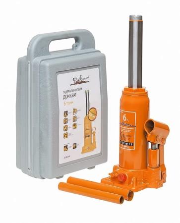 Домкрат бутылочный Airline 6т в кейсе (MIN - 200 мм, MAX - 405 мм) артикул AJ-B-06K