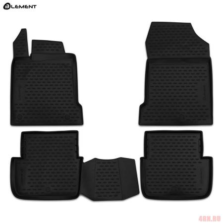Коврики салона Element для Renault Latitude (2010-2015) № NLC.41.26.210k
