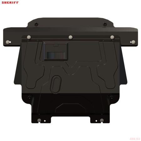 Защита двигателя и КПП для Ford Fusion (2002-2012) № 08.1302